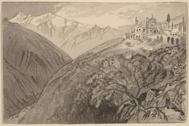 A Town on a Hilltop (Sanctuary of Lampedusa)