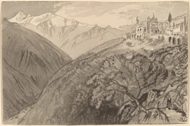A Town on a Hilltop Sanctuary of Lampedusa, 1884-1885