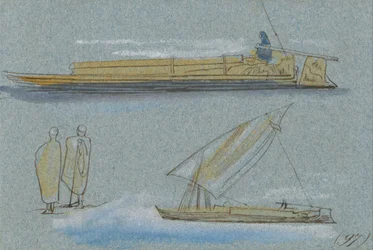 Boats on the Nile