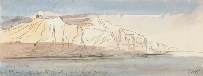 Gebel el Azerat (below Girgeh, east side)