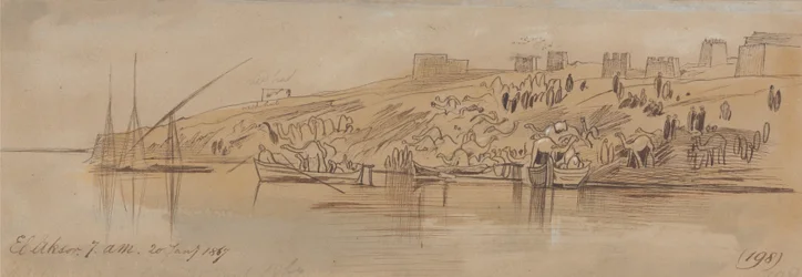 Luxor, 7:00 am, 20 January 1867
