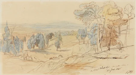 On the way to Achmet Aga from Castella and Chalcis, Greece, 23 June 1848
