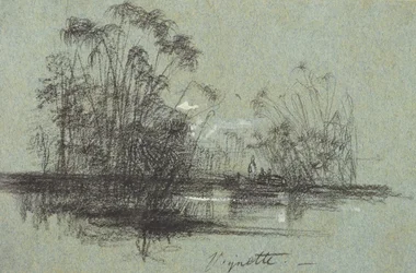 Papyrus on the Anapus, from Views of Sicily