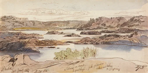 Philae, 5:20 pm, 30 January 1867