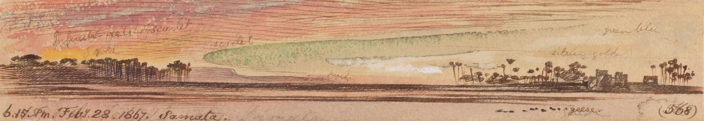 Samata; 6:15 P.M., 28 Feb. 1867