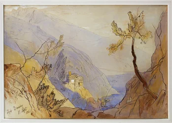 The Monastery of St. Dionysius, Mount Athos, 11th September 1856