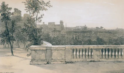 Views in Rome and Its Environs: Rome from Monte Pincio