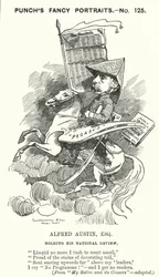 Alfred Austin, English poet and editor of the National Review