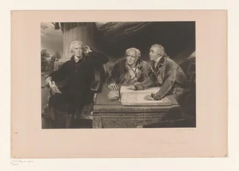 Portrait of Sir Francis Baring, with His Brother and His Son-in-Law