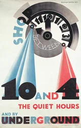 Advertisement for London underground