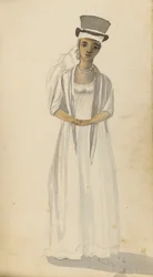 Portrait of a West Indian lady