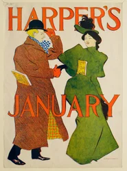 Man and Woman in Green Coat, January Harper