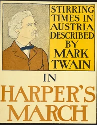 Mark Twain in Harper