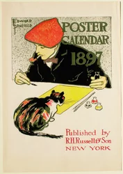 Poster Calendar 1897, R. H. Russel & Son, Publisher