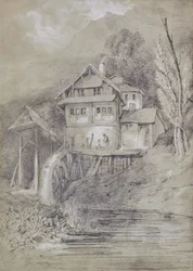Landscape with Watermill