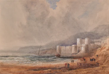 Seascape with Fort or Castle