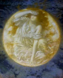 Radiant Moon (Private Collection)