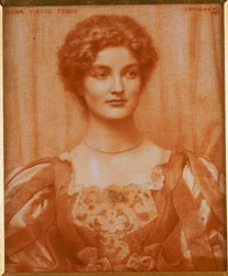 Portrait of Hilda Virtue Tebbs, 1897