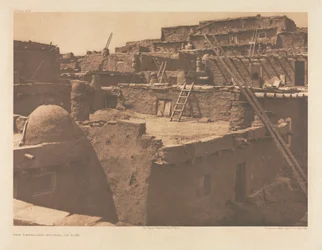 The Terraced Houses of Zuñi (Portfolio XVII, Plate 609)