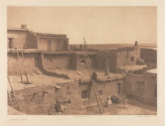 Portfolio XVII, Plate 615: A Corner of Zuñi
