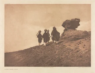 Portfolio XVI, Plate 573: Acoma Water Girls