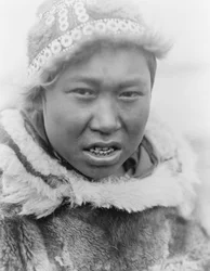 An Eskimo youth from Hooper Bay, Alaska, c.1929