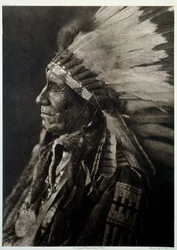 Indians of America: Portrait of Indian Chief