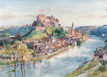 Burghausen on the Salzach