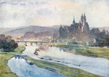 Meissen from the Elbe