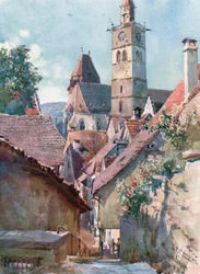 Ueberlingen on the Lake of Constance