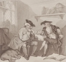 A College Scene, or a Fruitless Attempt on the Purse of...