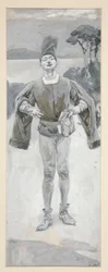 Autolycus, Illustration to Ballads and Ballad Music Illustrating Shakespeare