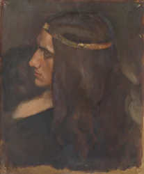 Figure Study of Hamlet, for The Play Scene in Hamlet, Act III, Scene II