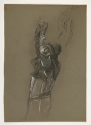 Figure study for King Arthur