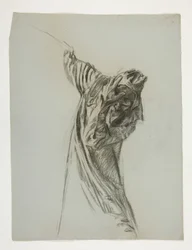 Figure study for King Arthur