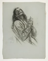 Figure study for King Arthur