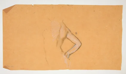 Figure Study for Mural at the State Capitol Building in Harrisburg, Pennsylvania, 1902-1911 (completed by John Singer Sargent)