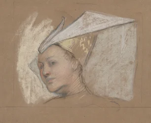 Head of Lady Anne, from Richard III