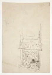 Interior Study of Chimney Piece