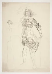 The Maid (study for .1181) - Act III, Scene II, King Henry VI (Part I)