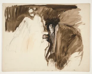 Male Figure, Sketch for an Unidentified Shakespeare Play