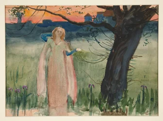 Ophelia by the Brook - Act IV, Scene VII, Hamlet