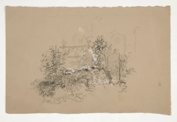 Overgrown Garden or Cemetery