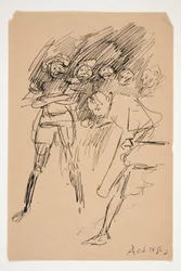 Preliminary Sketch for Act IV, Scene III, All
