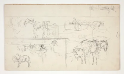 Sheet of Sketches