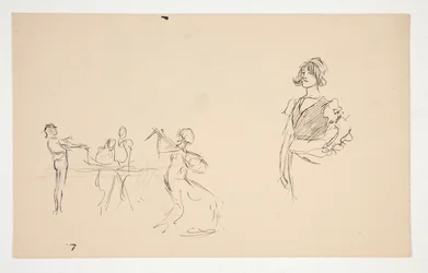 Sheet of Sketches