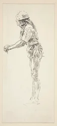 Study for Dull, from Love