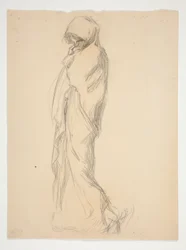 Study for Figure of 11 pm(?)