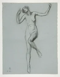 Study for Figure of 4 PM