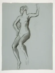 Study for figure of 4 pm